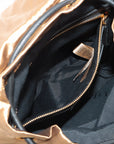 Burberry Logo Nylon Backpacks/Rucks Gold Earl