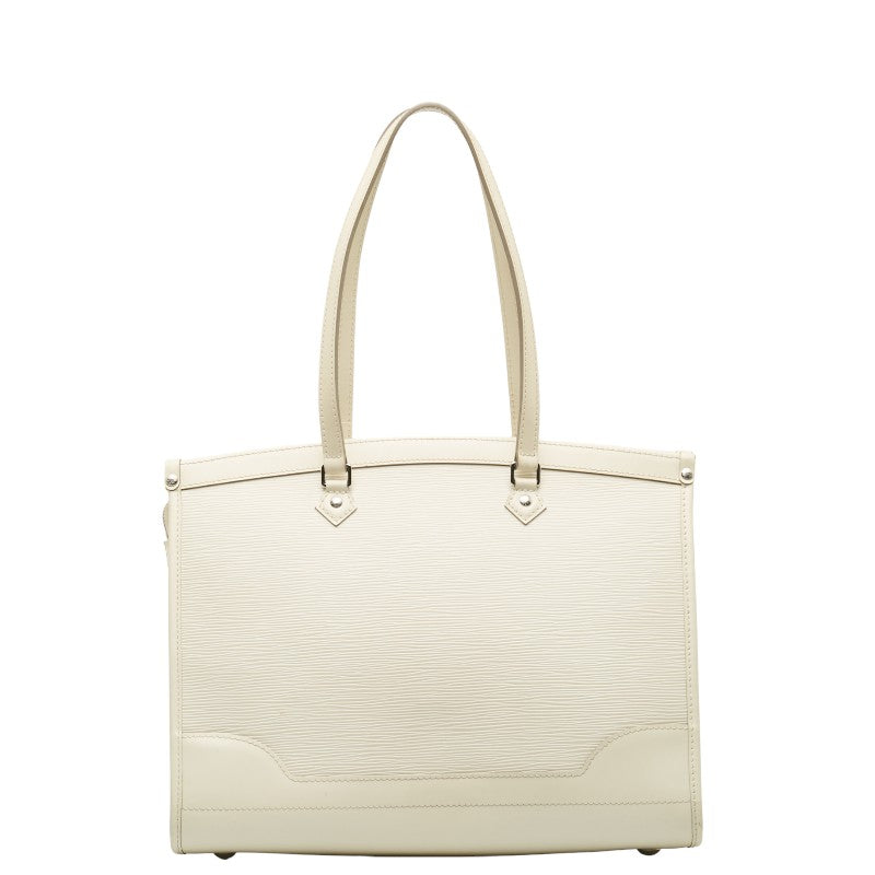 Louis Vuitton Epi Madeleine GM Shoulder Bag M5934J Ivory White Leather  Louis Vuitton