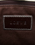 LOEWE LOEWE Anagram 290606  Bag PVC/Laser White Brown [Classic] Ladies Frog [ Paris]