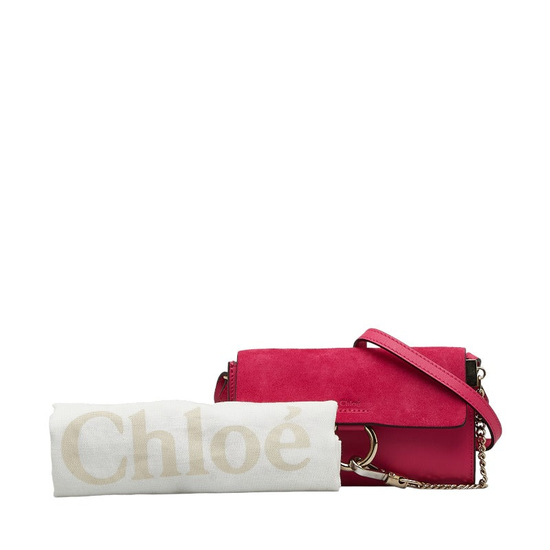 Chloe Fairy Slipper Mini Shoulder Bag Pink Leather Sweater  Chloe [Hong Kong Paris]