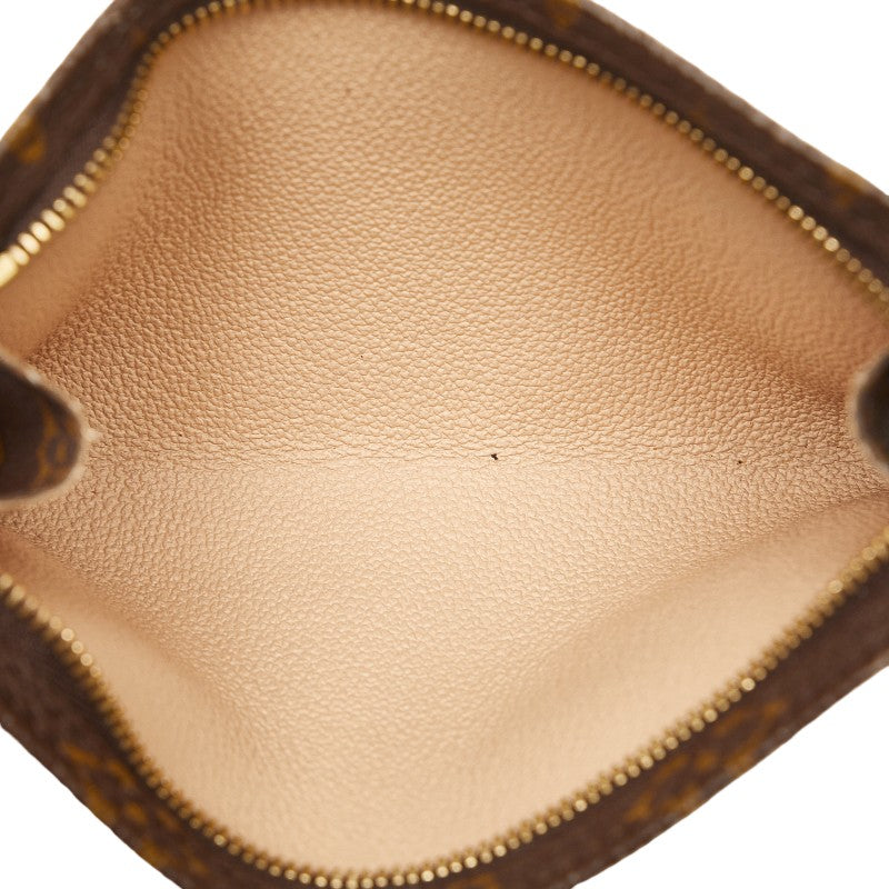 Louis Vuitton Monogram Bucket GM houlder Bag M42236 Brown PVC Leather Lady Louis Vuitton