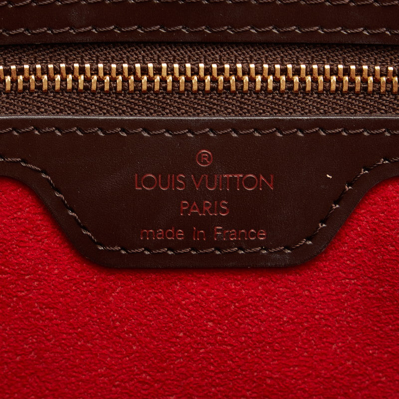 Louis Vuitton Damiere Hamsteed PM 托特包 N51205 棕色 PVC 皮革女士 Louis Vuitton