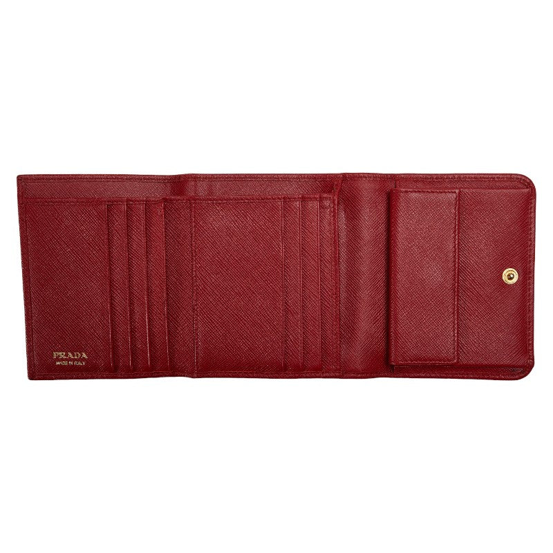 Prada hotsell wallet red