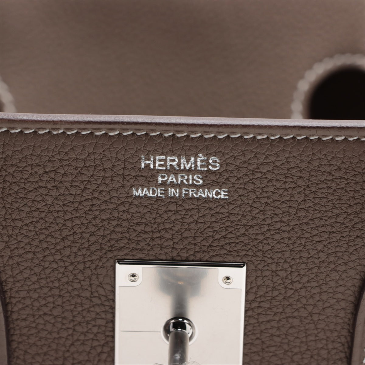 Hermes Bur 35 Togo  Silver