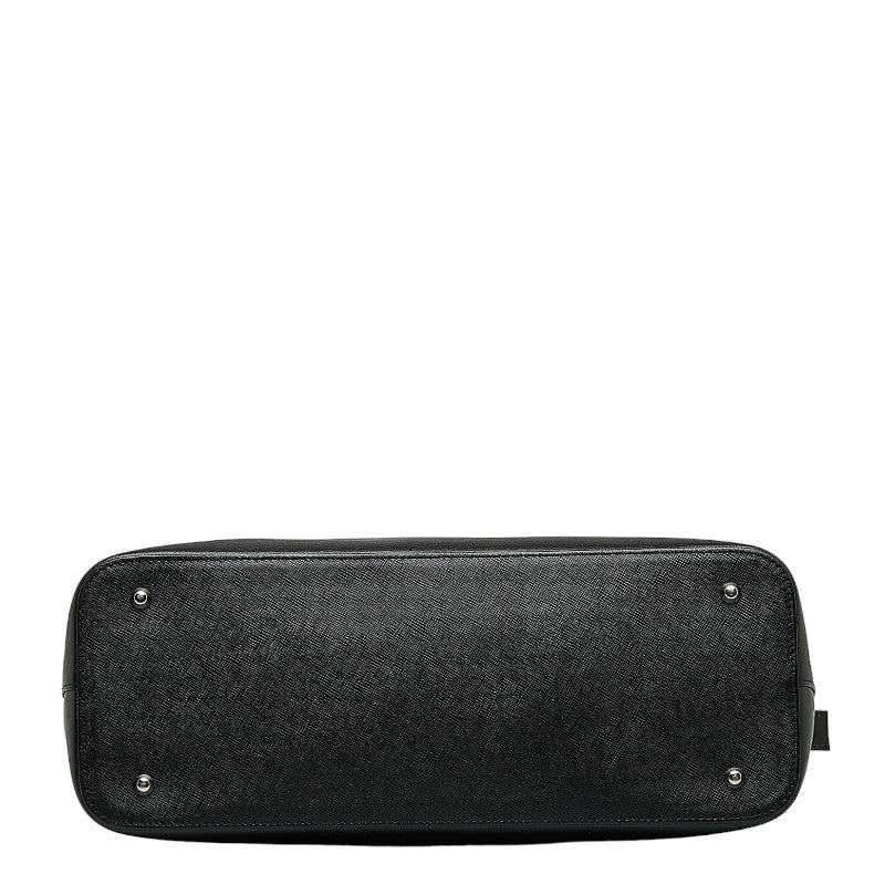 Burberry Nova Check  Handbag Bag Black Leather