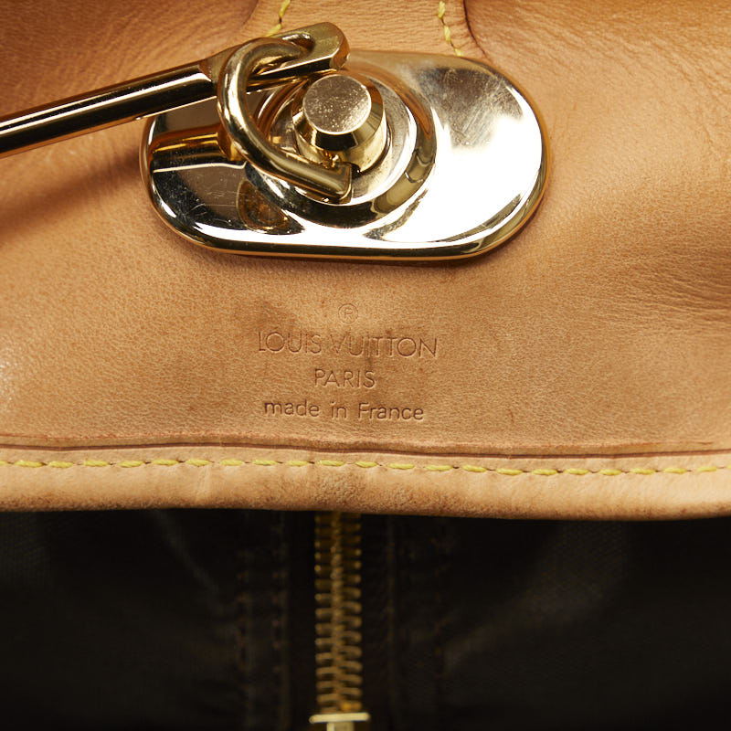 Louis Vuitton Monogram M23434 Handbag Leather Brown