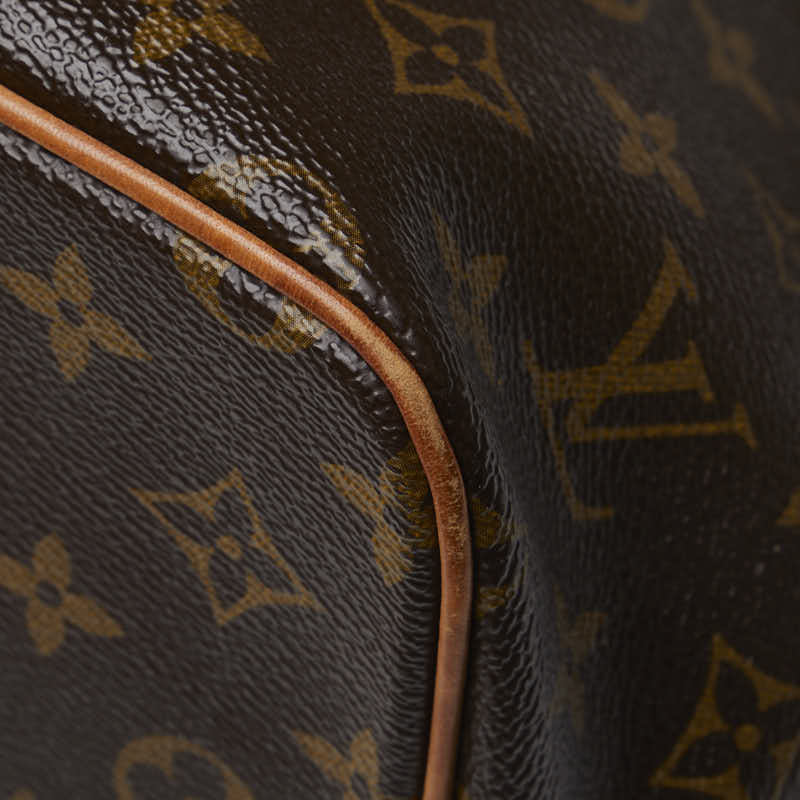 Louis Vuitton Monogram Palermo PM Handbag 2WAY M40145 Brown PVC Leather  Louis Vuitton