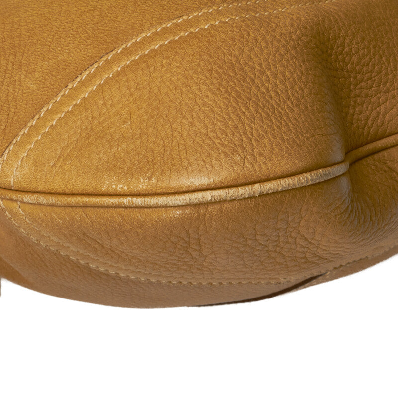 PRADA Shoulder Bag in Calf Leather Beige