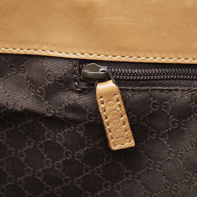 GUCCI Gucci 002 1135 Handbag Leather Brown Ladies Gucci