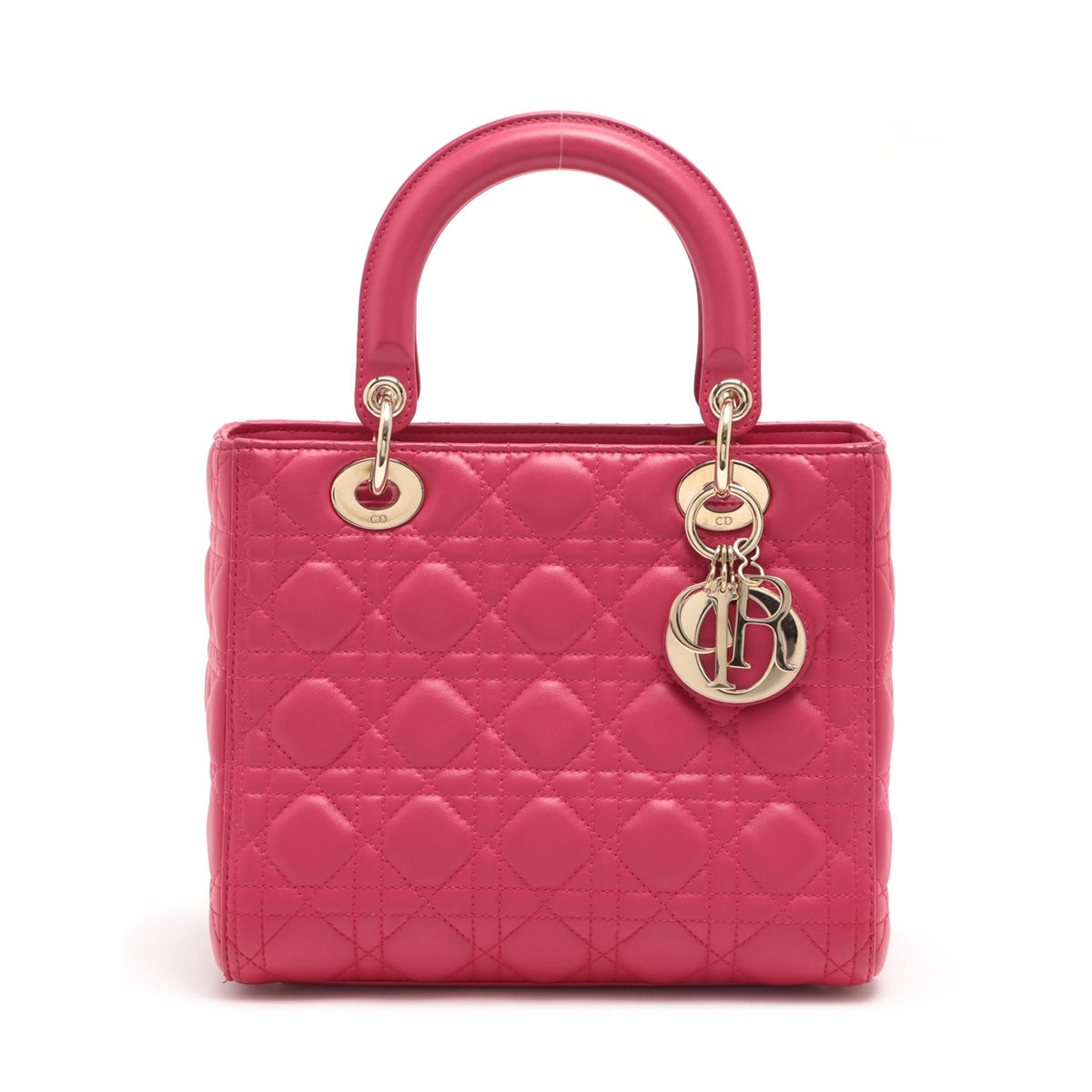 Christian Dior Dior 女士皮革 2WAY 手提包 粉色