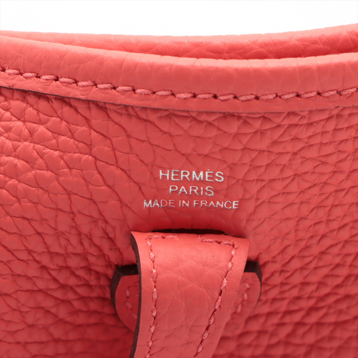 Hermes Evelyn TPM Trionclemence Rose Texas Silver