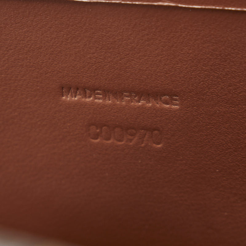 Louis Vuitton Briefcase Trunk Monogram M53124 Carry Bag Leather Brown