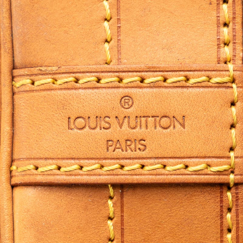 Louis Vuitton Monogram Noe Shoulder Bag M42224 Brown PVC Leather  Louis Vuitton