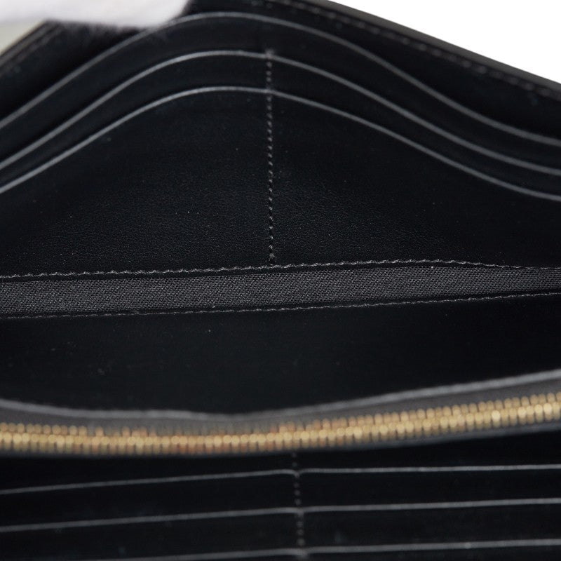 Fendi Long Wallet 8M0251 Black Leather Lady Fendi