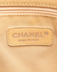 CHANEL Matlasse PST Tote Bag Shoulder Bag Caviar Skin Beige Women's