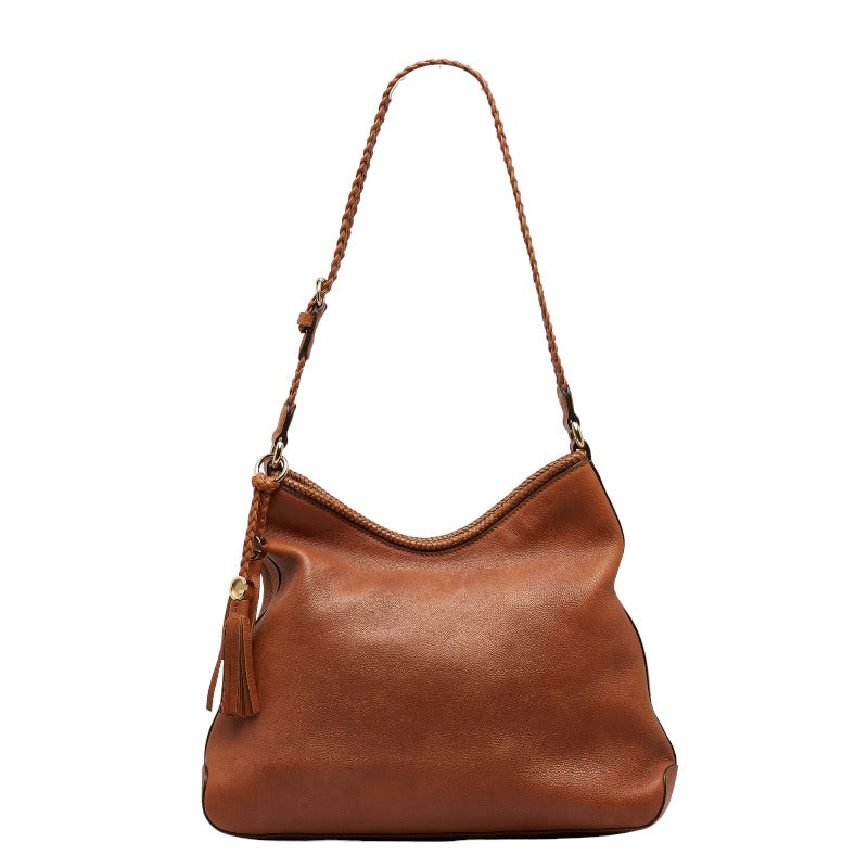 GUCCI Gucci 257026 Shoulder Bag Canvas/Leather Brown Ladies Gucci