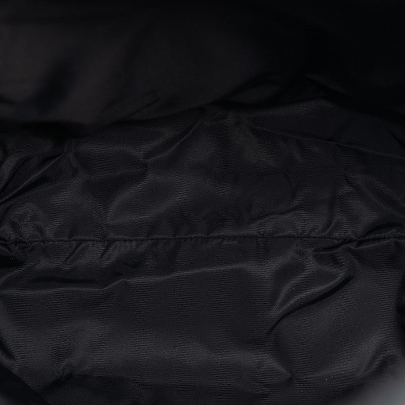 Gucci 337075 Lux Daypack Canvas/Leather Black Multicolor Men&#39;s