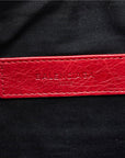 BALENCIAGA Clutch Bag in Calf Leather Red 273022