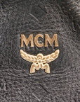 MCM Tote Bag in Calf Leather Black