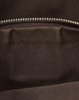 FENDY ZUCKA MANMABACKET ON SHOULDER BAG 26730 Brown canvas leather ladies FENDI