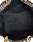 Burberry Nova Check Tortoise Shoulder Bag Beige Nylon Leather  Burberry