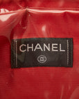 Chanel Travel Line Boston Travel Bag Black Nylon  Chanel