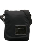 Fendi Mini Shoulder Bag 26772 Black Nylon  Fendi