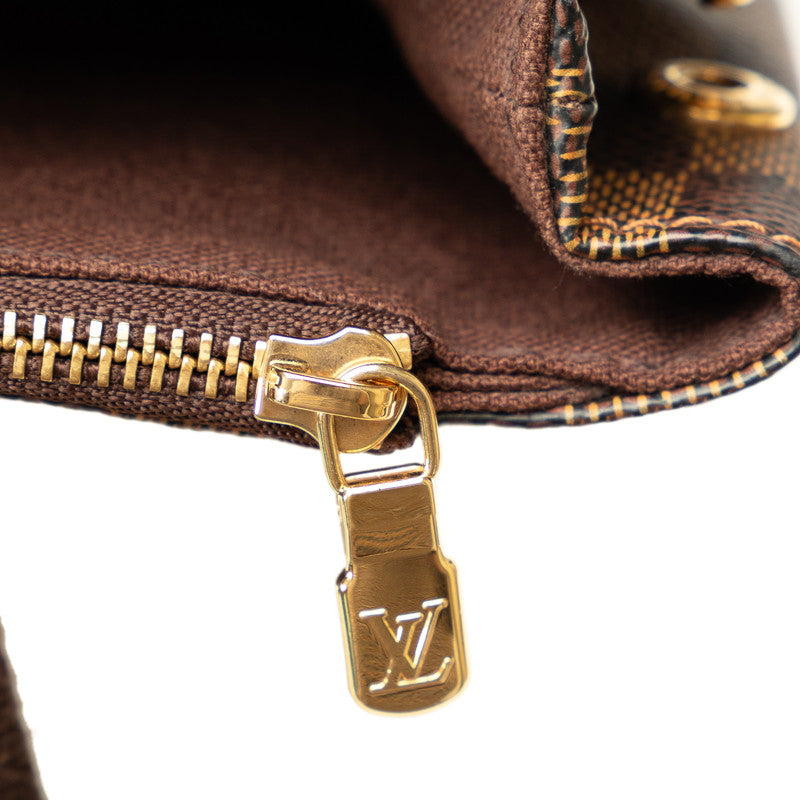 Louis Vuitton Damier Kaba Bubble Handbag N52006 Eve Brown PVC Leather  Louis Vuitton