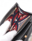 Gucci x Adidas Hoodbit 1955 Leather Shoulder Wallet Black 702248