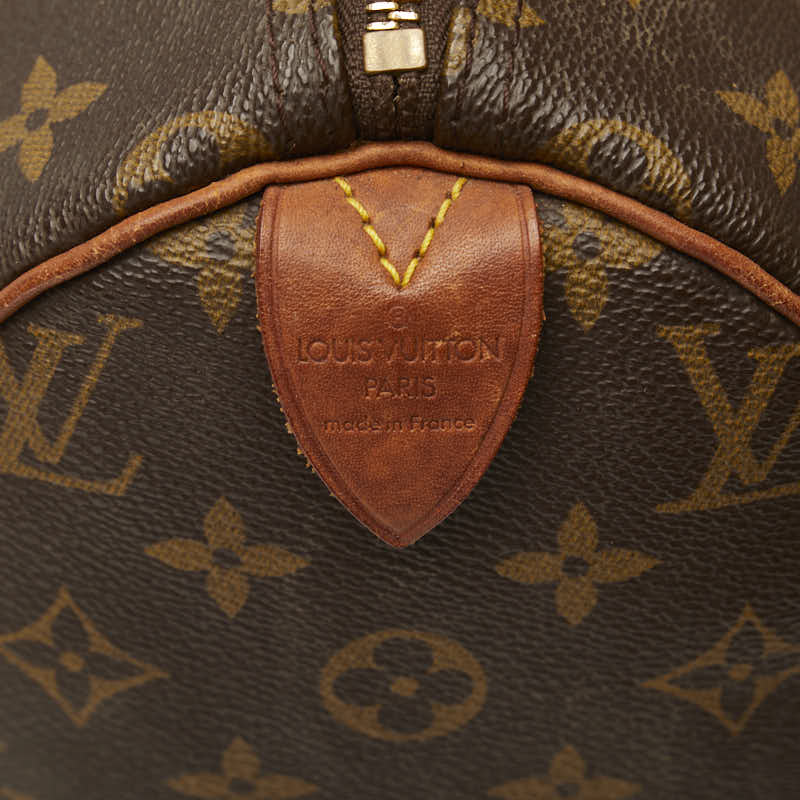 Louis Vuitton Monogram Speedy 30 手提包 迷你波士頓包 M41108 棕色 PVC 皮革 Louis Vuitton