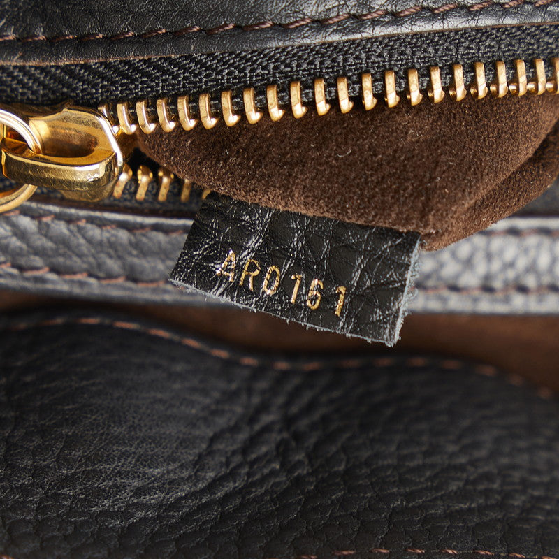 Louis Vuitton Monogram Makhina Seal PM Handbag M93465 Noir Black Leather  Louis Vuitton