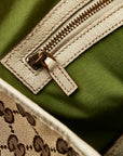 GUCCI Tote Bag Monogram 144186 Canvas/Leather Ladies