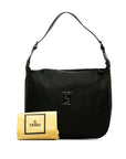 FENDI Tote Bag Shoulder Bag 15328 Nylon Black Ladies