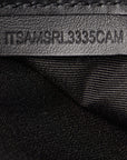 Burberry TB Monogram  Second Bag PC Case Black Leather  Burberry
