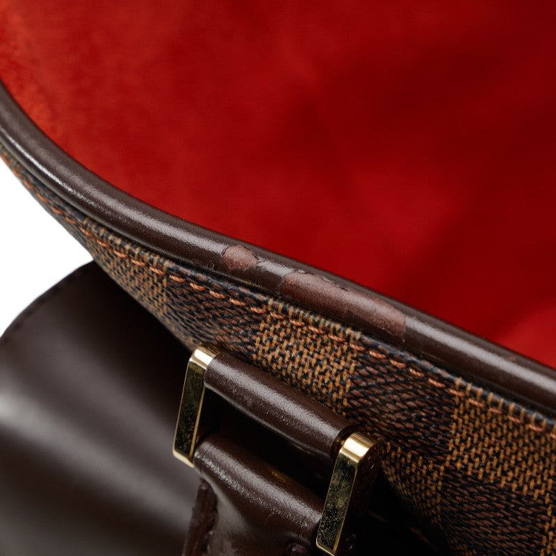 Louis Vuitton GM Handbag N51120 Brown PVC Leather Lady Louis Vuitton