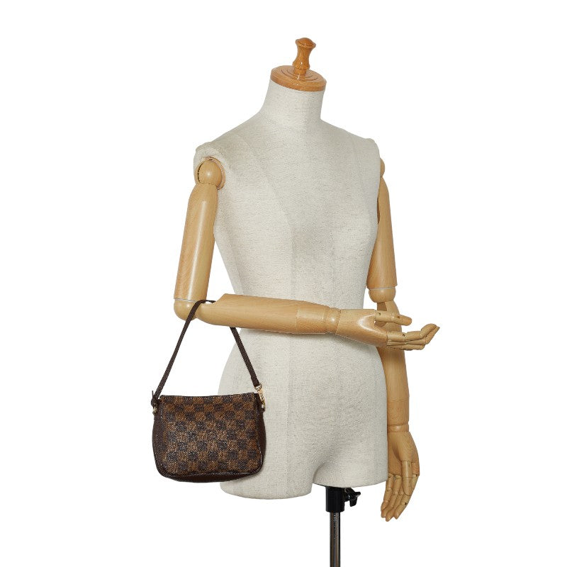 Louis Vuitton Damière Toulouse  Accessory  Shoulder Bag 2WAY N51982 Brown PVC Leather Ladies Louis Vuitton