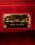 Salvatore Ferragamo Salvatore Ferragamo Gantiini Handbags Leather Red 's Eyes