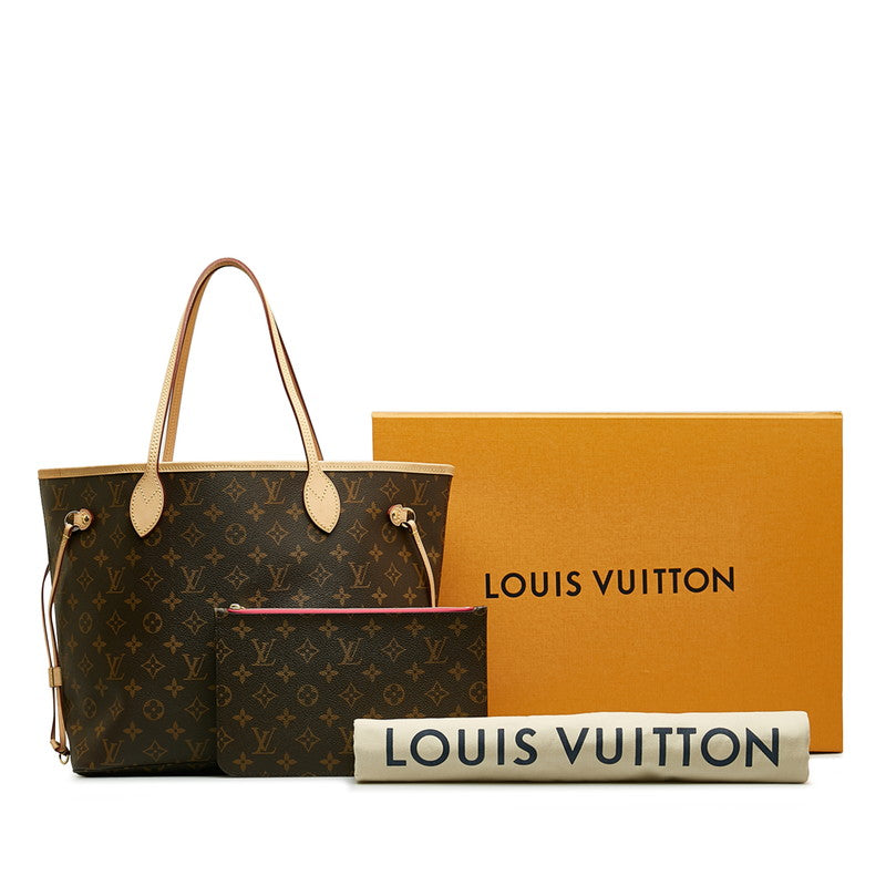 Louis Vuitton Monogram Newark MM Shoulder Bag M40156 Brown PVC Leather  Louis Vuitton