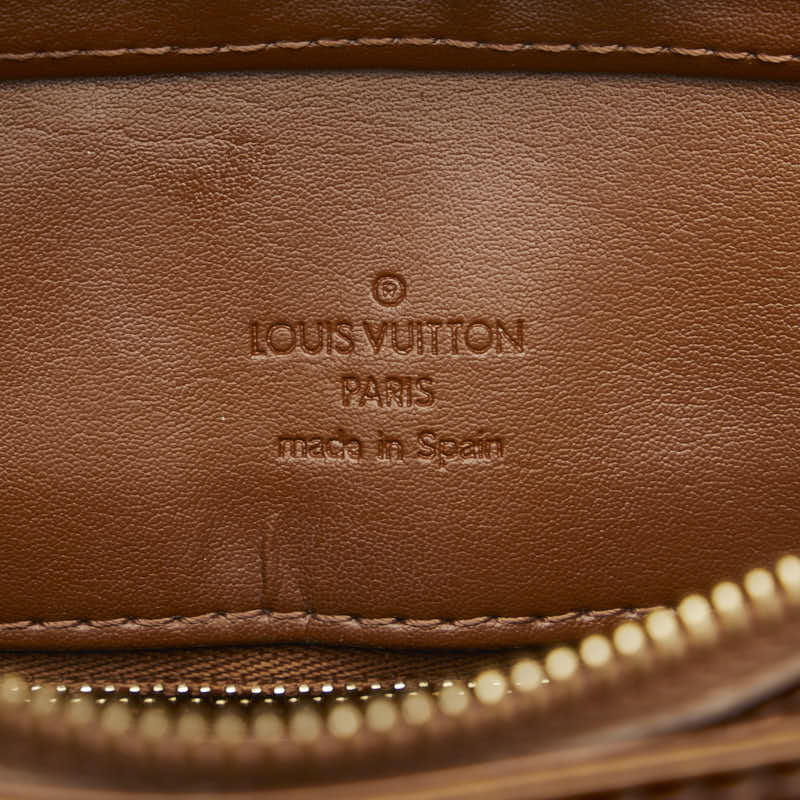 Louis Vuitton Houston Vernis 青銅手提包 M91122