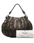 Prada One-Shoulder Bag Brown Leather  Prada