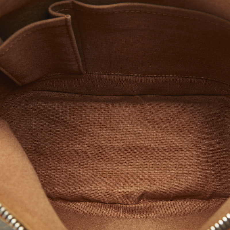 Louis Vuitton Monogram M40076 Shoulder Bag PVC/Leather Brown