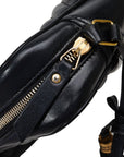 Saint Laurent Lou Cassandra V Stick Tasel  Shoulder Bag Camera Bag 520534 Black Leather  Saint Laurent
