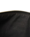 Fendi Karl Lagerfeld Cracks Bag 7N0078 Black Leather  Fendi