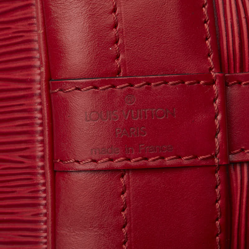 Louis Vuitton Epi Noir M44007 Castilian Red Leather  Louis Vuitton