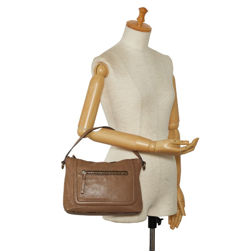 Kate Spade One Shoulder Bag Light Brown Leather  Kate Spade