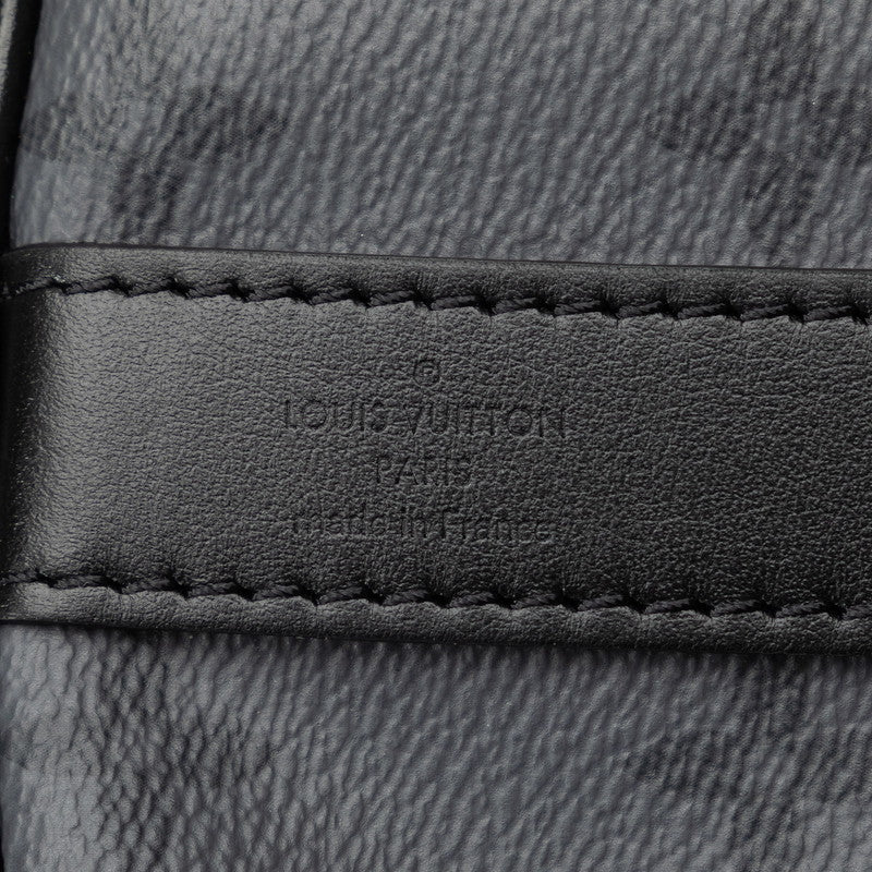 LOUIS VUITTON Louis Vuitton Monogram Eclipse Reverse M46271 Handbag Leather Gray