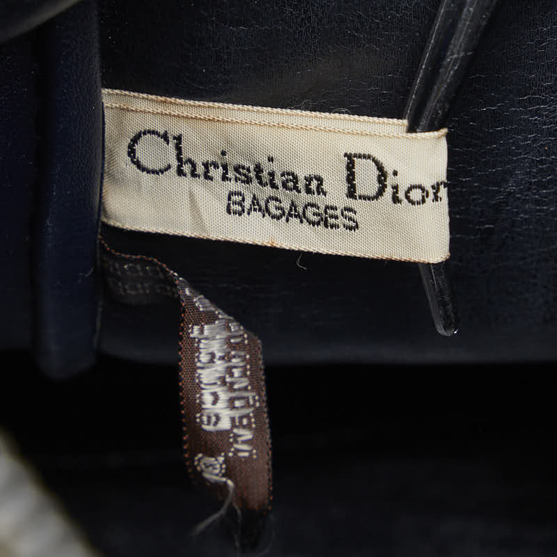 Dior Trotter Handbags Boston Bag  Beige Leather   Dior