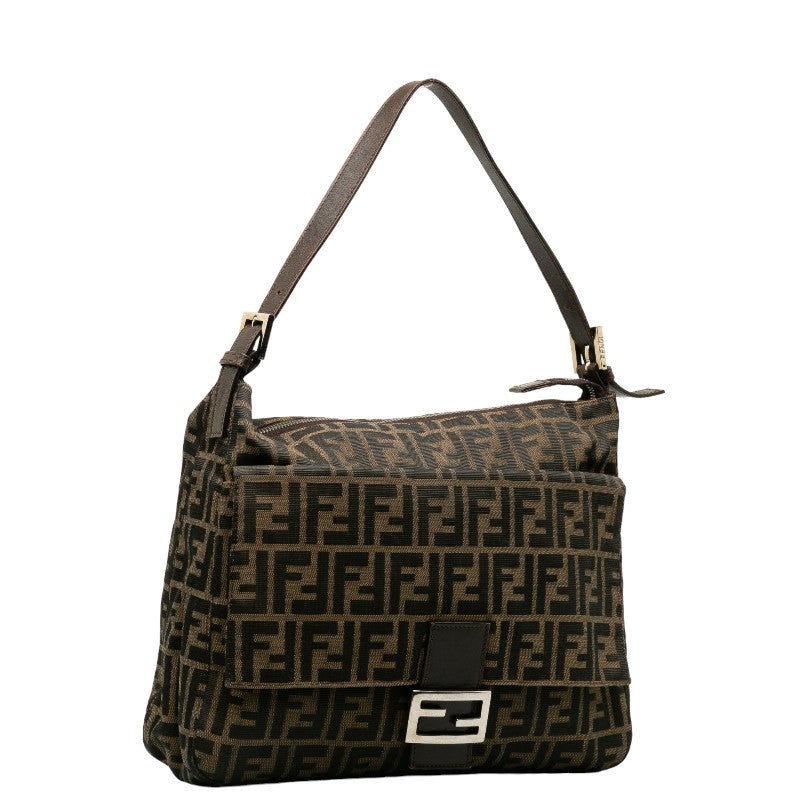 Fendi Brown Zucca Baguette Handbag