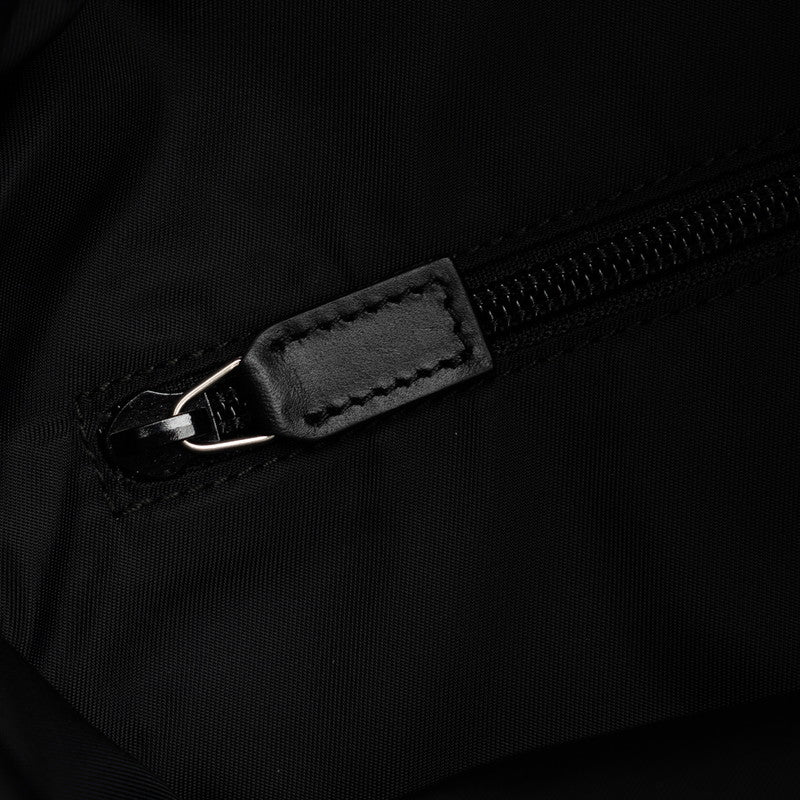 Gucci 337075 Lux Daypack Canvas/Leather Black Multicolor Men&#39;s