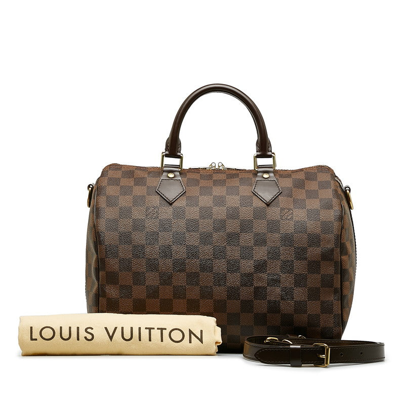 Louis Vuitton Speed Bandriel 30 Handbag Shoulder Bag 2WAY N41367 Brown PVC Leather Ladies Louis Vuitton